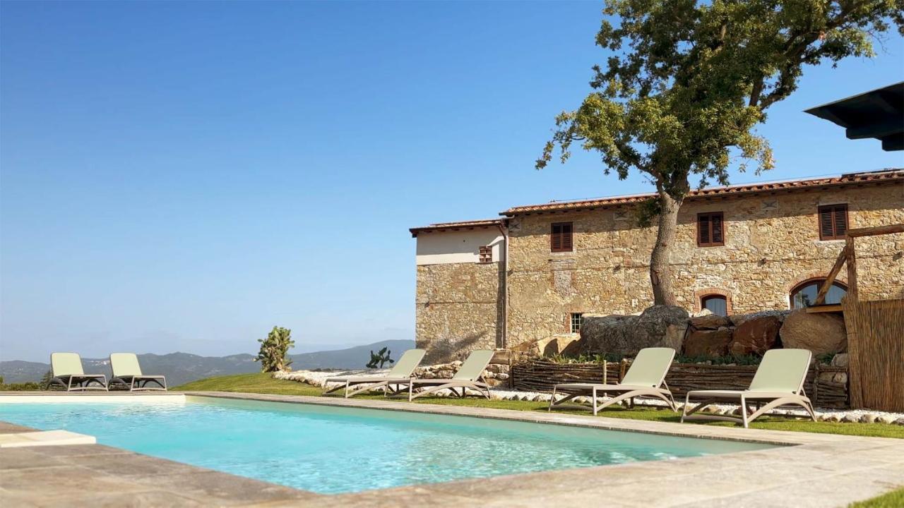 Bed and Breakfast Poggio Belvento Suvereto Exterior foto